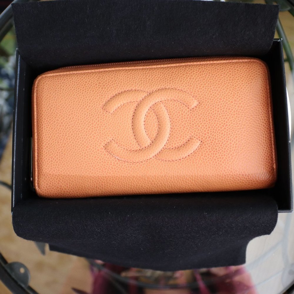 Chanel Long Zippy Wallet